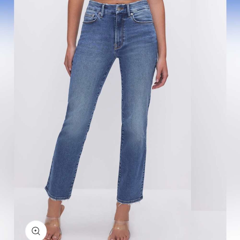 Good American always fits good legs denim